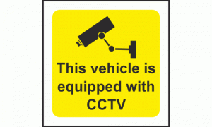 Icon depicting that a vehicle is fitted with CCTV